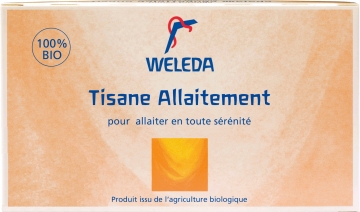 Weleda Tisane Allaitement bio fenouil verveine 20 sachets