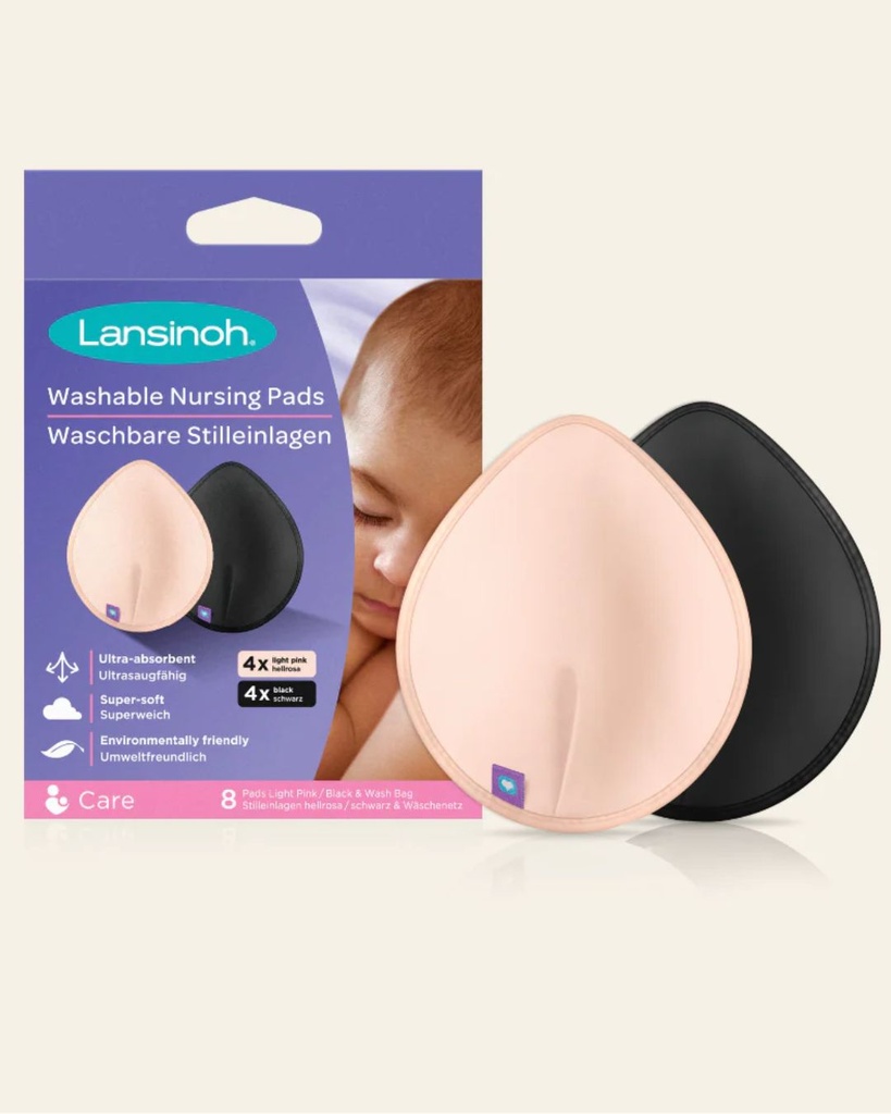 Lot de 8 coussinets lavables