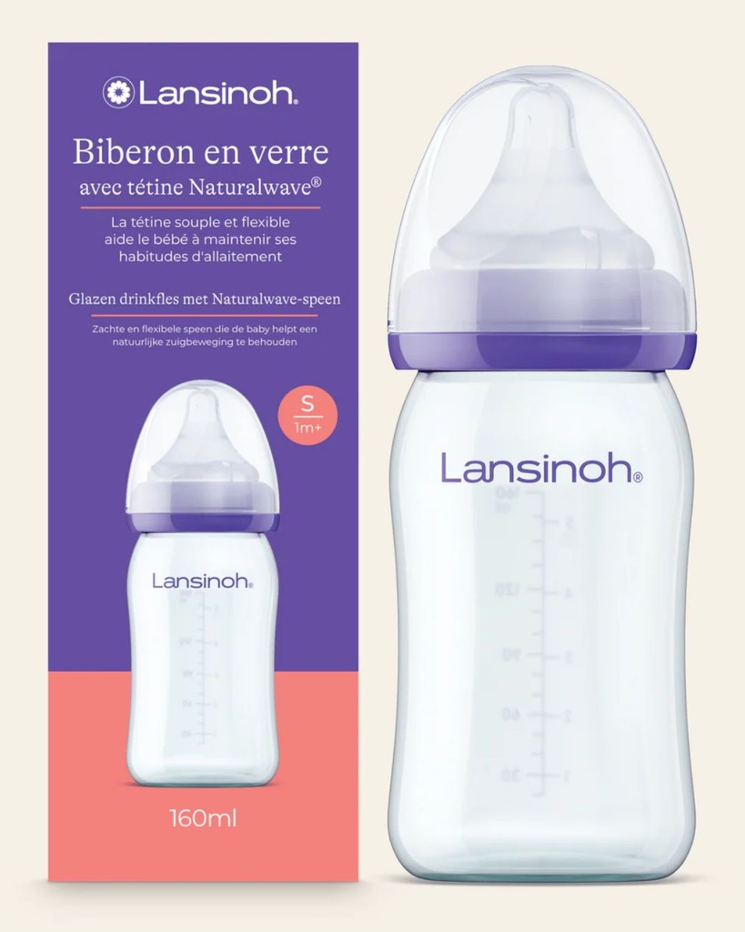 Biberon en verre NaturalWave®