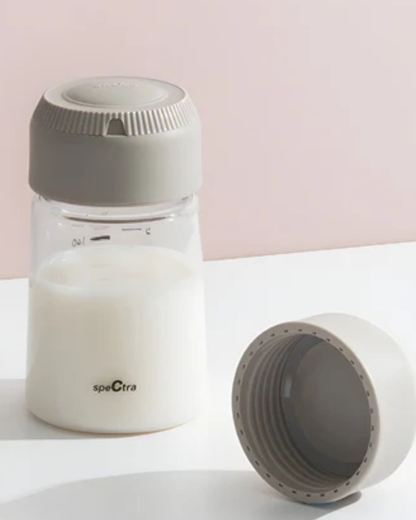 Flacon (160ml) + Tétine + Couvercle Date