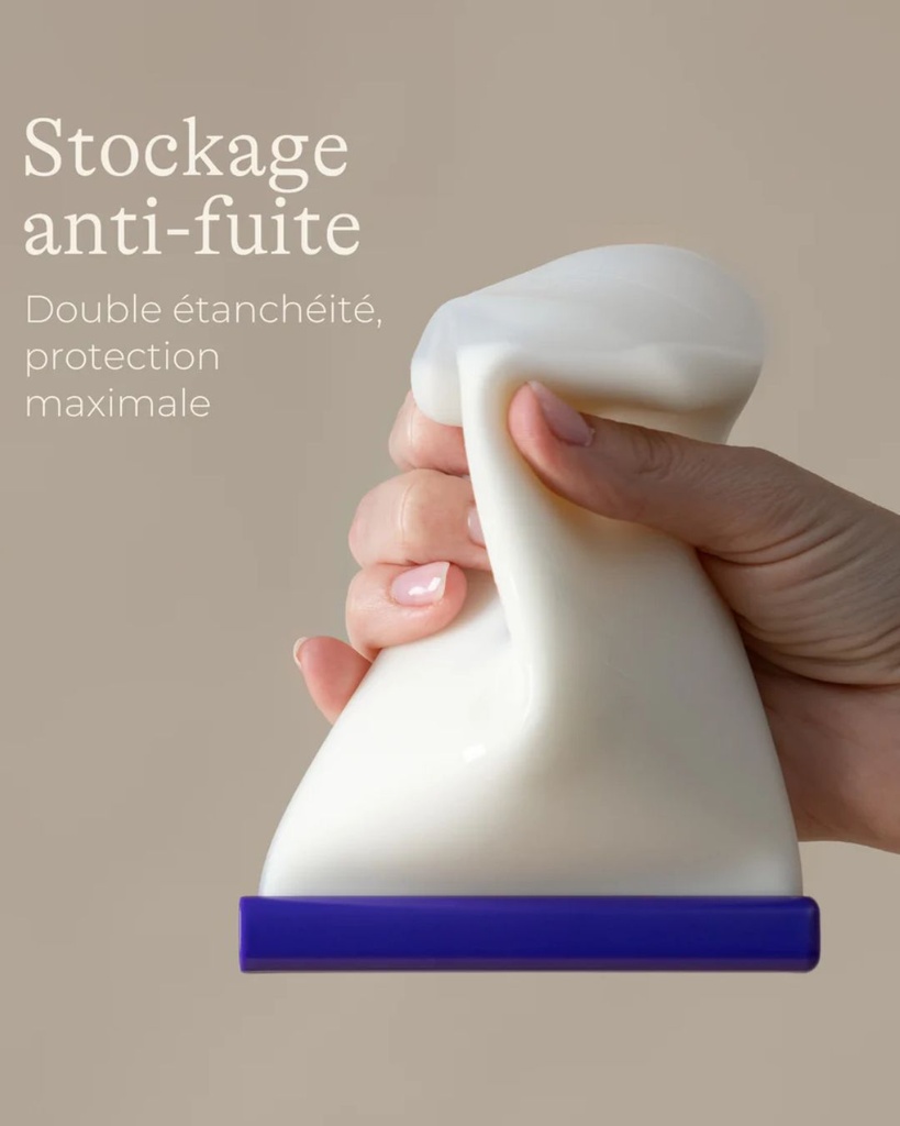 Sachets de conservation du lait maternel Silicone