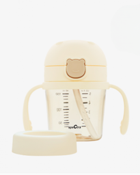 [GOBPAI-SPEC-1525/150ML] Gobelet à paille Spectra (150ml) - Beige